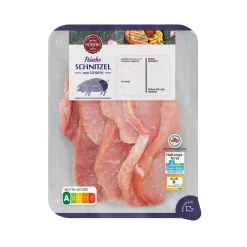 MEINE METZGEREI Schnitzel* Schweinefleisch Bei Aldi Nord.