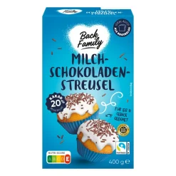BACK FAMILY Schokoladenstreusel* Eisbecher & Eis-Toppings Bei Aldi Nord.
