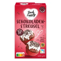 BACK FAMILY Schokoladenstreusel* Eisbecher & Eis-Toppings Bei Aldi Nord.