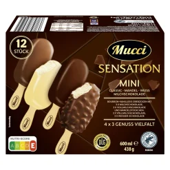 MUCCI Sensation Mini* Waffeleis & Eis Am Stiel Bei Aldi Nord.