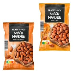 TRADER JOE'S Snackmandeln* Nüsse, Trockenfrüchte, Kerne & Samen Bei Aldi Nord.