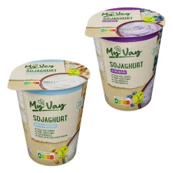 MYVAY Sojaghurt* Milchersatz & Käseersatz Bei Aldi Nord.