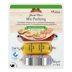 GUT DREI EICHEN Streich-Minis* Wurstaufschnitt & Streichwurst Bei Aldi Nord.
