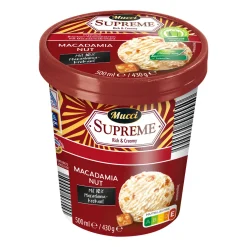 MUCCI Supreme Rich & Creamy Eis* Eisbecher & Eis-Toppings Bei Aldi Nord.