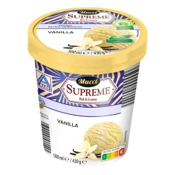 MUCCI Supreme Rich & Creamy Eis* Eisbecher & Eis-Toppings Bei Aldi Nord.