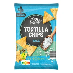 SUN SNACKS Tortilla Chips* Chips & Salzgebäck Bei Aldi Nord.