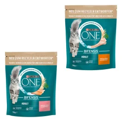 PURINA ONE® Trockenfutter Adult* Katzenfutter & Katzenstreu Bei Aldi Nord.
