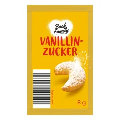 BACK FAMILY Vanillinzucker* Mehl, Zucker & Süßungsmittel Bei Aldi Nord.