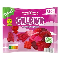SWEET LAND Vegane / Vegetarische Fruchtgummis* Fruchtgummi, Gummibärchen & Lakritz Bei Aldi Nord.