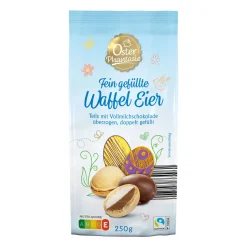 OSTERPHANTASIE Waffel-Eier Vollmilch* Osterschokolade & Süßigkeiten Bei Aldi Nord.