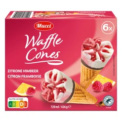 MUCCI Waffelhörnchen* Waffeleis & Eis Am Stiel Bei Aldi Nord.|Veganes & Vegetarisches Grillgut Bei Aldi Nord.·Saisonales Eis & Sommerliche Desserts: Dein Sommer 2026 Bei Aldi Nord.