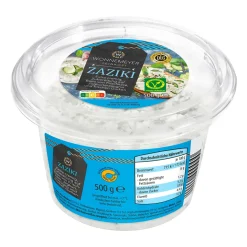 WONNEMEYER Zaziki* Dips, Saucen & Dressings Bei Aldi Nord.|Veganes & Vegetarisches Grillgut Bei Aldi Nord.·Grillbeilagen Im Grillsortiment Von Aldi Nord.