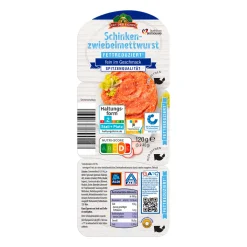 GUT DREI EICHEN Zwiebelmettwurst* Wurstaufschnitt & Streichwurst Bei Aldi Nord.